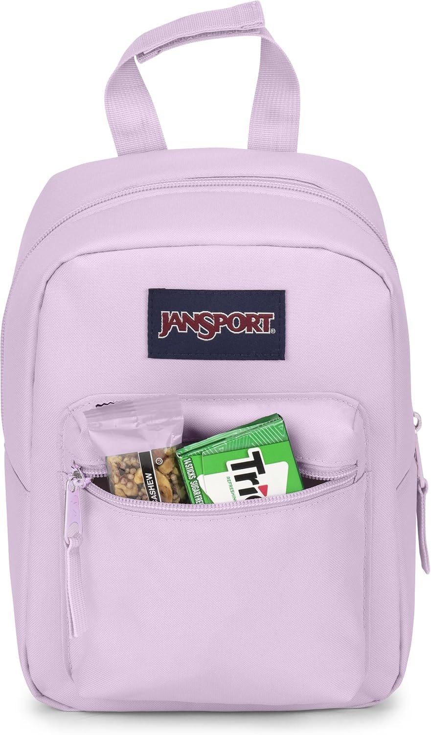 image:imageJanSport Big Break Insulated Lunch Bag Small SoftSided Cooler Ideal for Class Work or Meal Prep Emerald PoolPink Ice