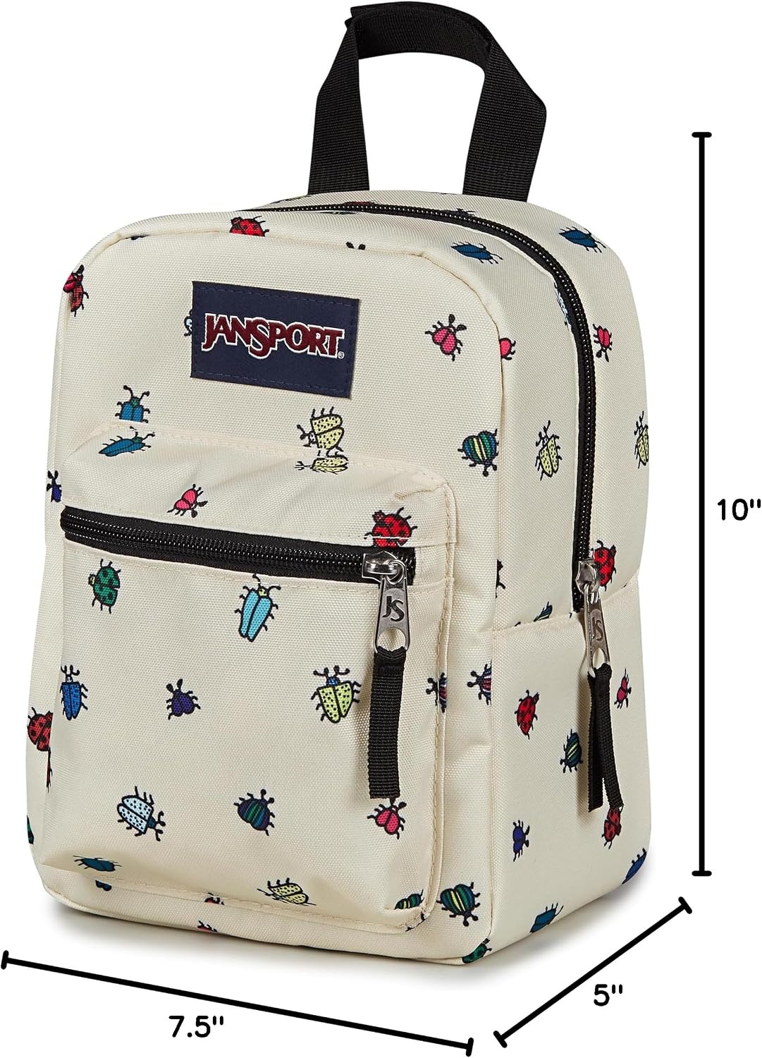 image:imageJanSport Big Break Insulated Lunch Bag Small SoftSided Cooler Ideal for Class Work or Meal Prep Pastel LilacA BugS Vibe