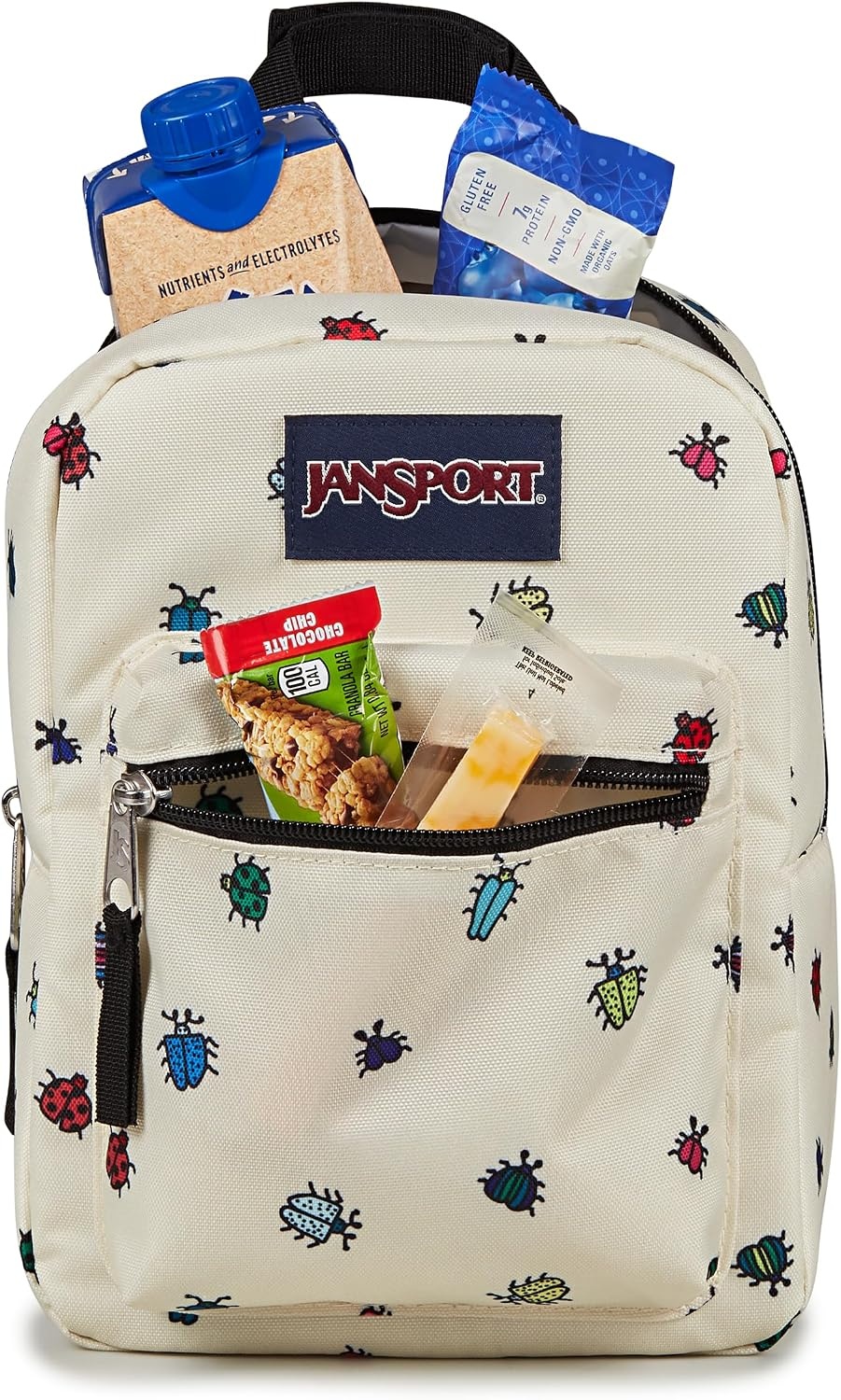 image:imageJanSport Big Break Insulated Lunch Bag Small SoftSided Cooler Ideal for Class Work or Meal Prep Pastel LilacA BugS Vibe