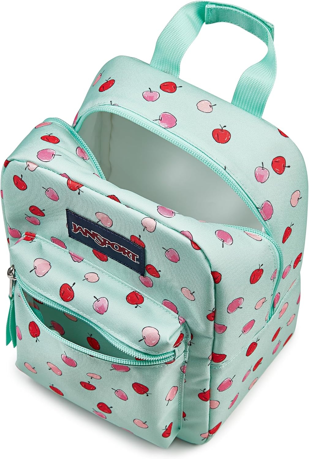 image:imageJanSport Big Break Insulated Lunch Bag Small SoftSided Cooler Ideal for Class Work or Meal Prep Pastel LilacApple Orchard Magic MintPinkRed