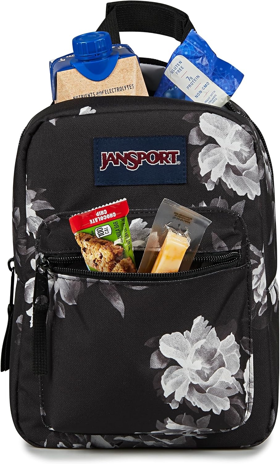 image:imageJanSport Big Break Insulated Lunch Bag Small SoftSided Cooler Ideal for Class Work or Meal Prep Pastel LilacMagnolia Mirage