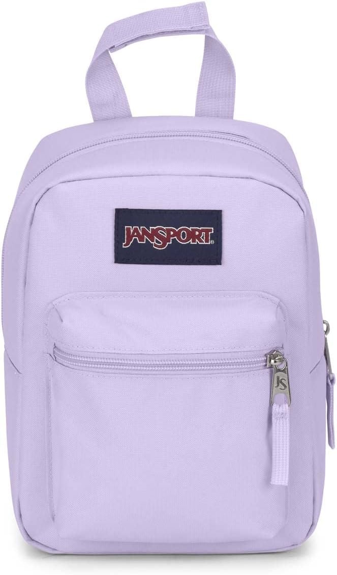 image:imageJanSport Big Break Insulated Lunch Bag Small SoftSided Cooler Ideal for Class Work or Meal Prep Pastel LilacPastel Lilac