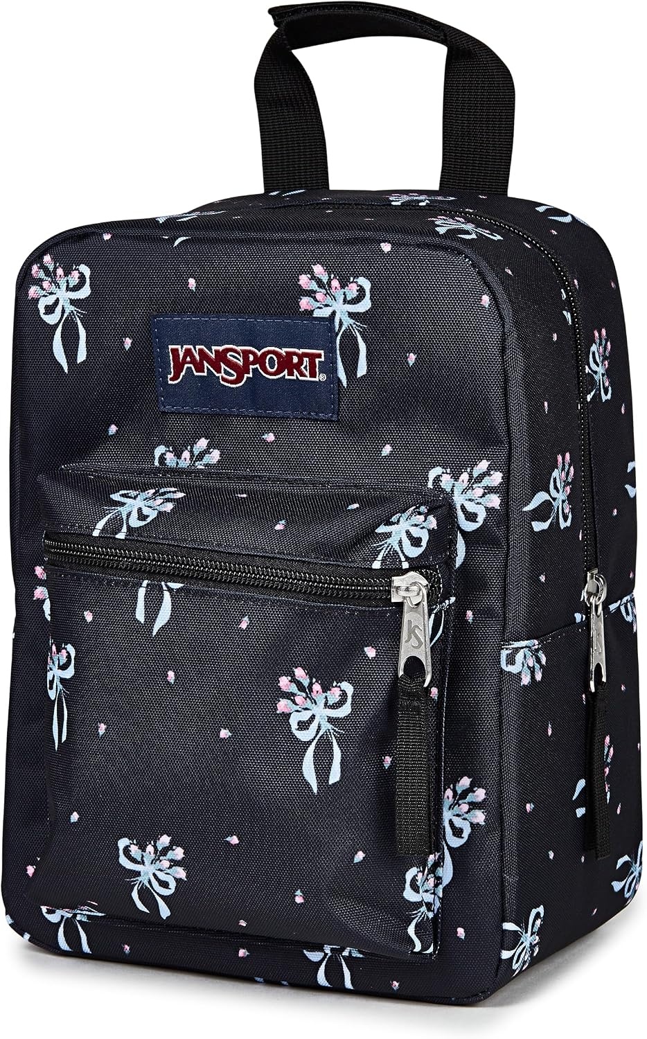 image:imageJanSport Big Break Insulated Lunch Bag Small SoftSided Cooler Ideal for Class Work or Meal Prep Pastel LilacPastel Petals BlackBluePinkGreen