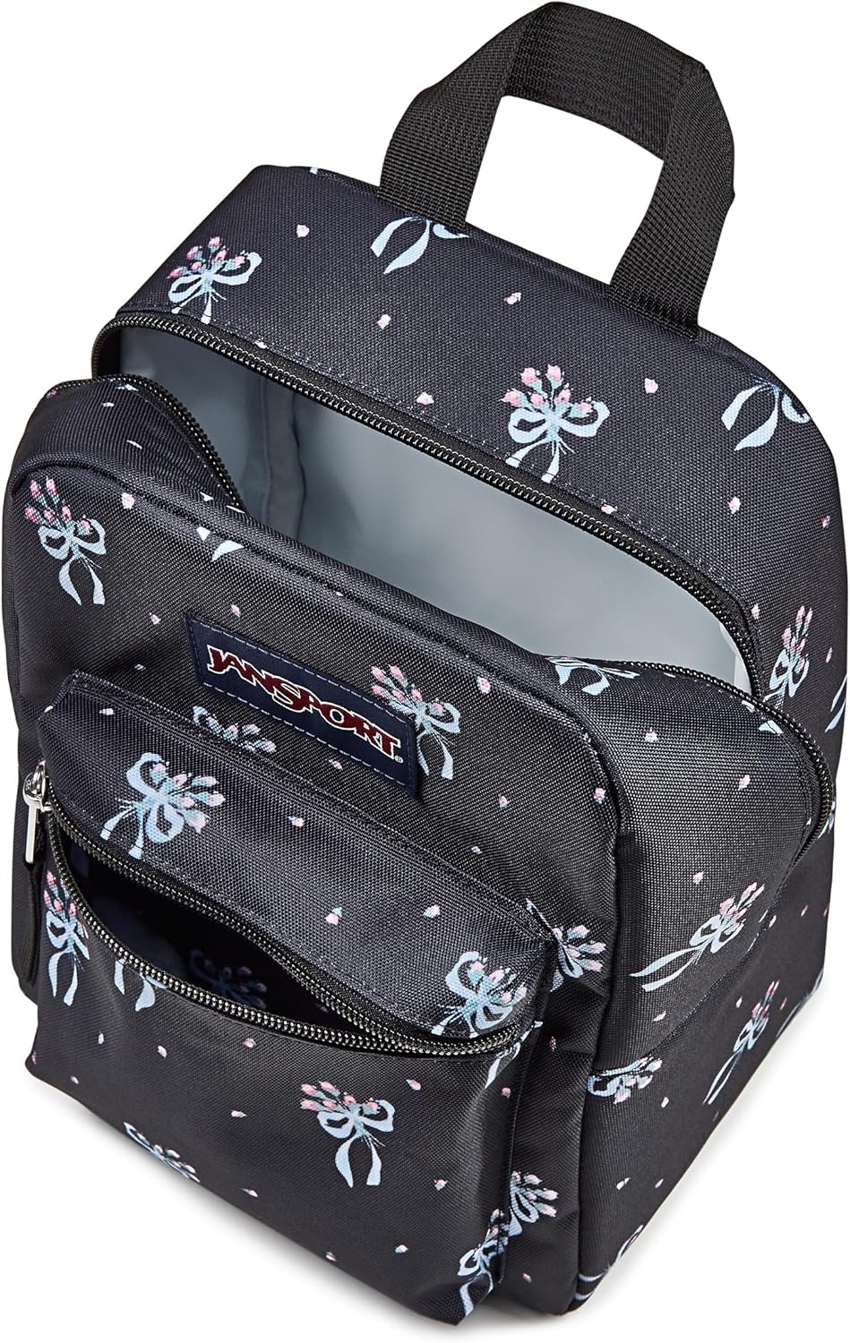 image:imageJanSport Big Break Insulated Lunch Bag Small SoftSided Cooler Ideal for Class Work or Meal Prep Pastel LilacPastel Petals BlackBluePinkGreen