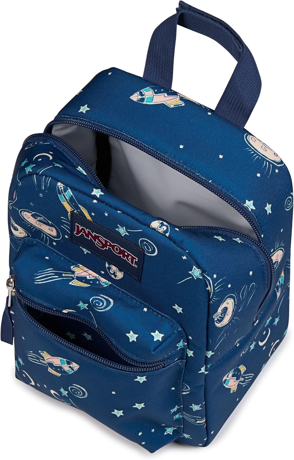 image:imageJanSport Big Break Insulated Lunch Bag Small SoftSided Cooler Ideal for Class Work or Meal Prep Pastel LilacVortex Voyage