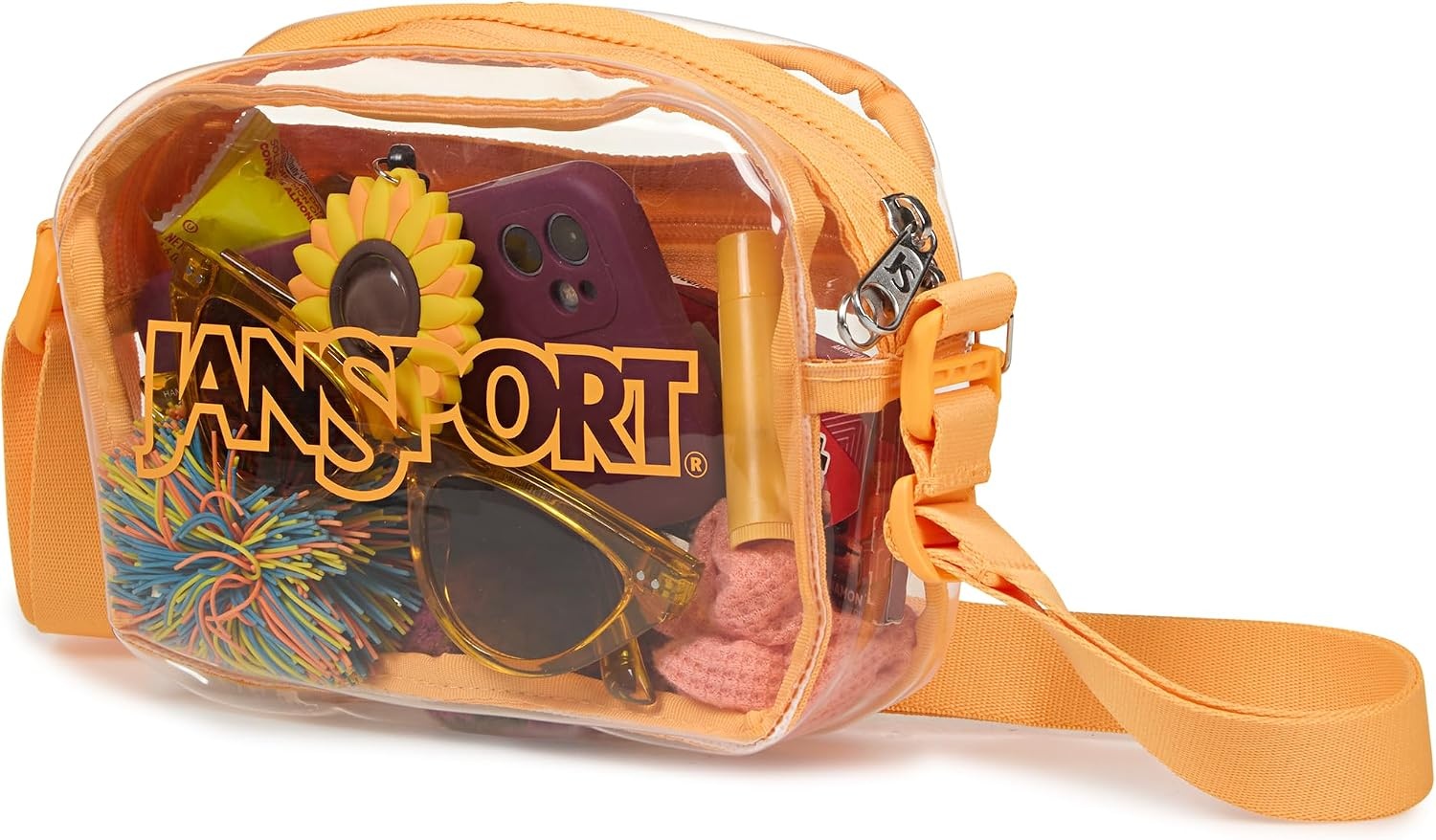 image:imageJanSport Clear Crossbody Orange Soda