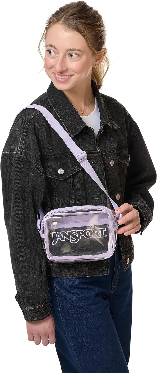 image:imageJanSport Clear CrossbodyPastel Lilac