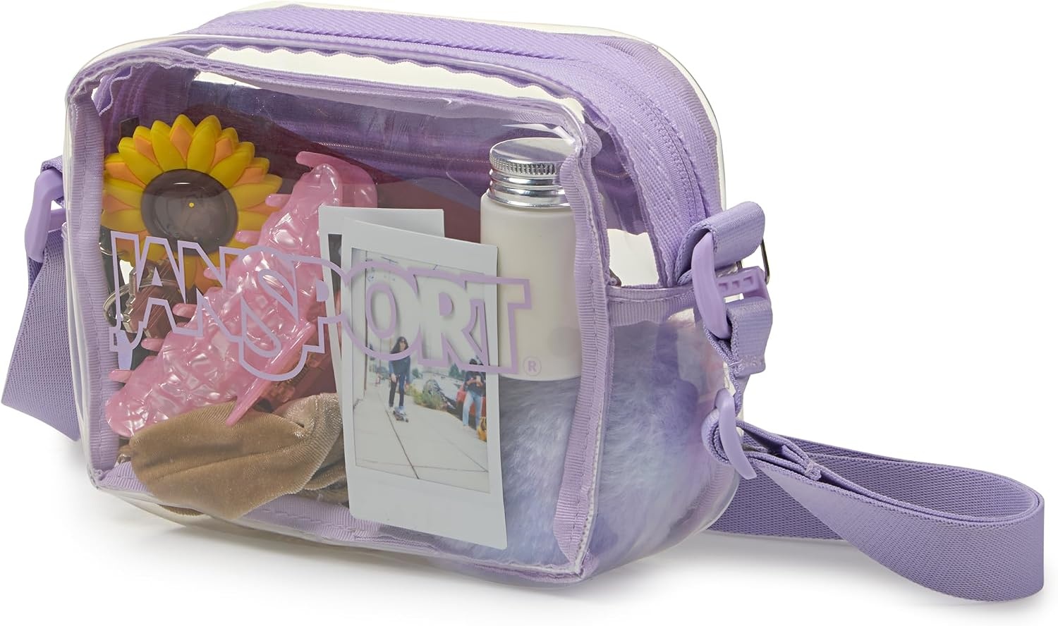 image:imageJanSport Clear CrossbodyPastel Lilac