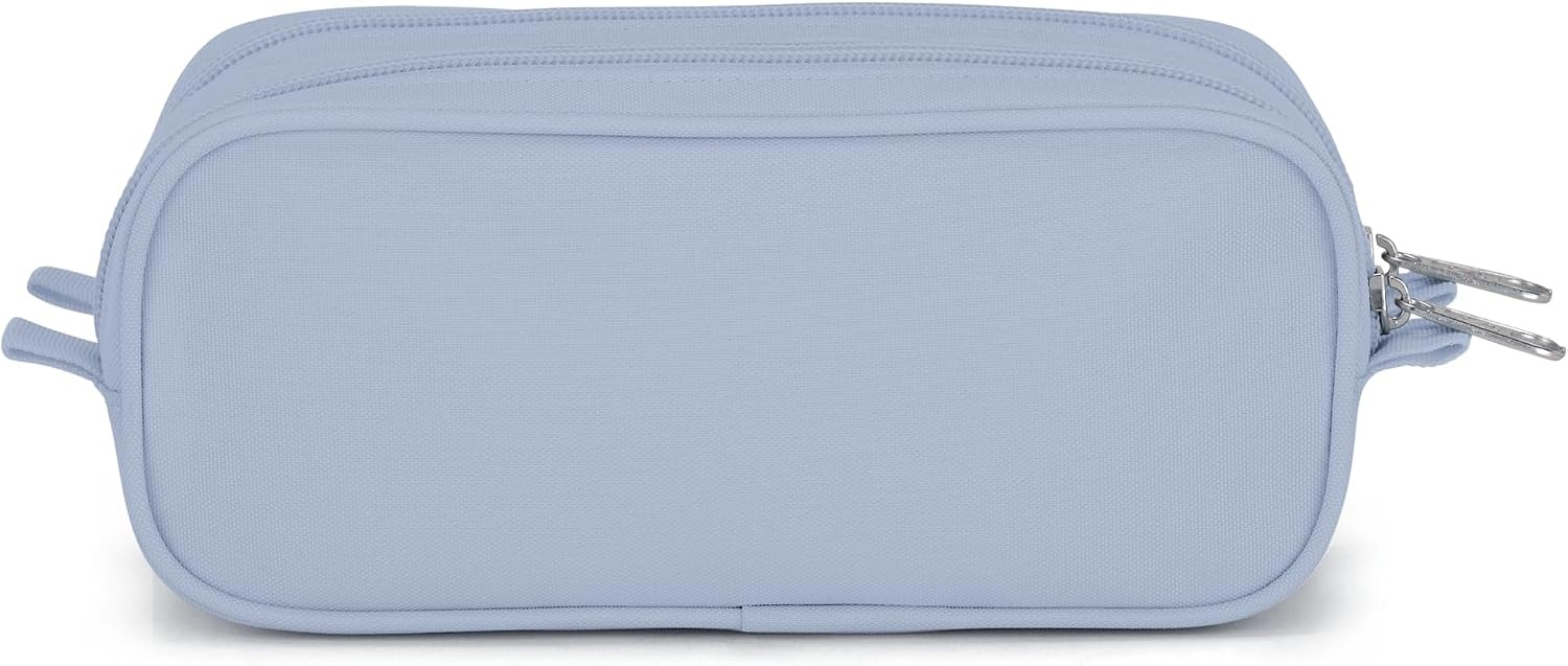 image:imageJanSport Large Accessory Pouch Secure Storage Space for Pens Power Cords Pencil Case Ideal For Everyday Essentials 13LBlue Dusk