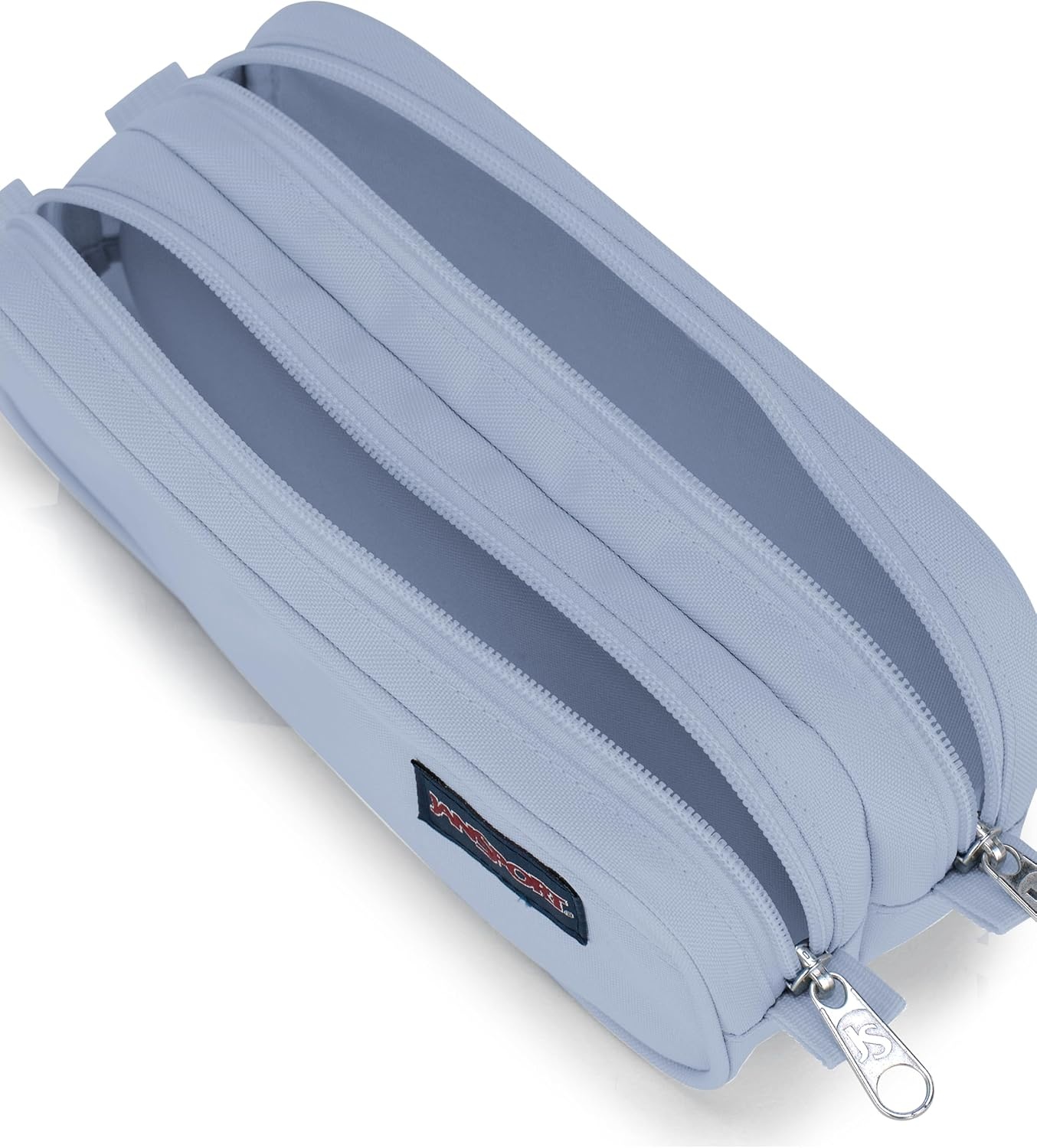 image:imageJanSport Large Accessory Pouch Secure Storage Space for Pens Power Cords Pencil Case Ideal For Everyday Essentials 13LBlue Dusk