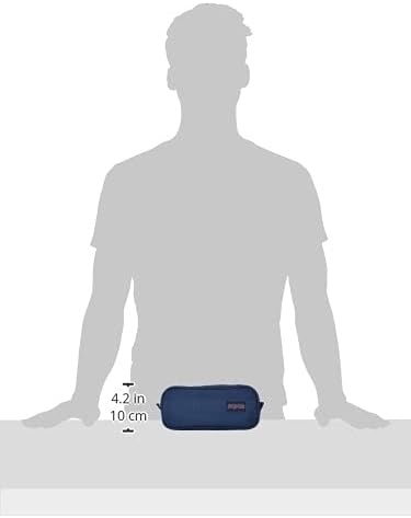 image:imageJanSport Large Accessory Pouch Secure Storage Space for Pens Power Cords Pencil Case Ideal For Everyday Essentials 13LNavy