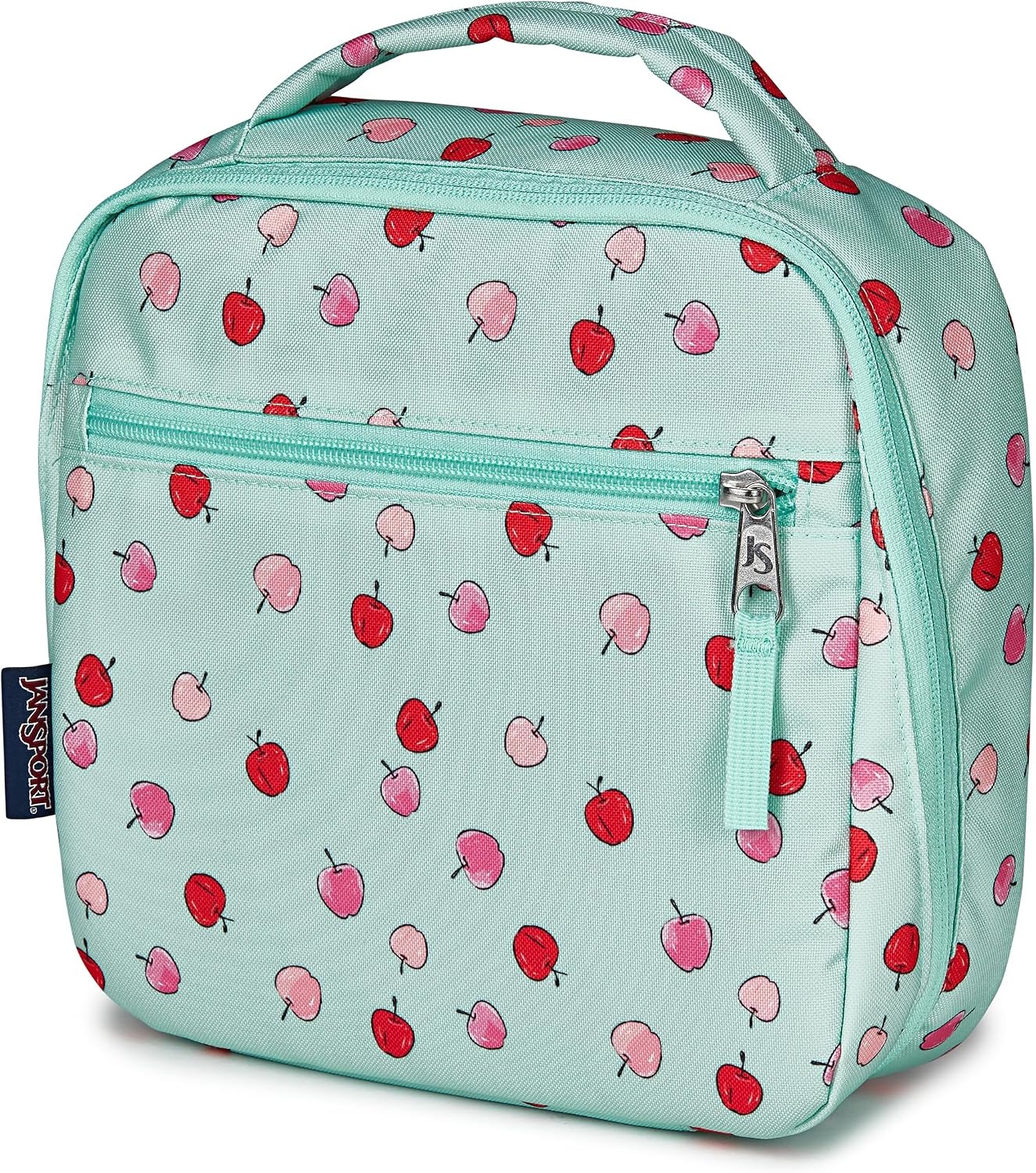 image:imageJanSport Lunch Break Insulated Cooler Bag Leakproof Picnic Tote Apple OrchardApple Orchard Magic MintPinkRed