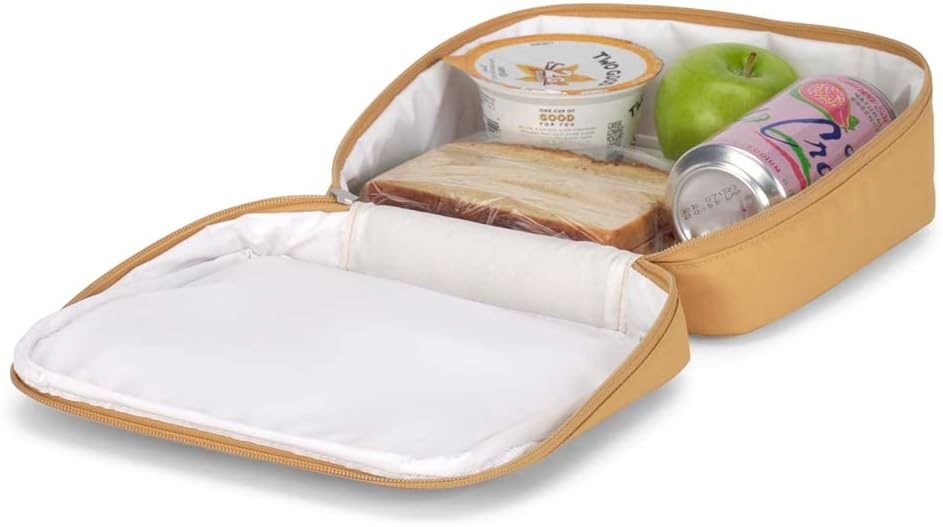 image:imageJanSport Lunch Break Insulated Cooler Bag Leakproof Picnic Tote Apple OrchardCurry