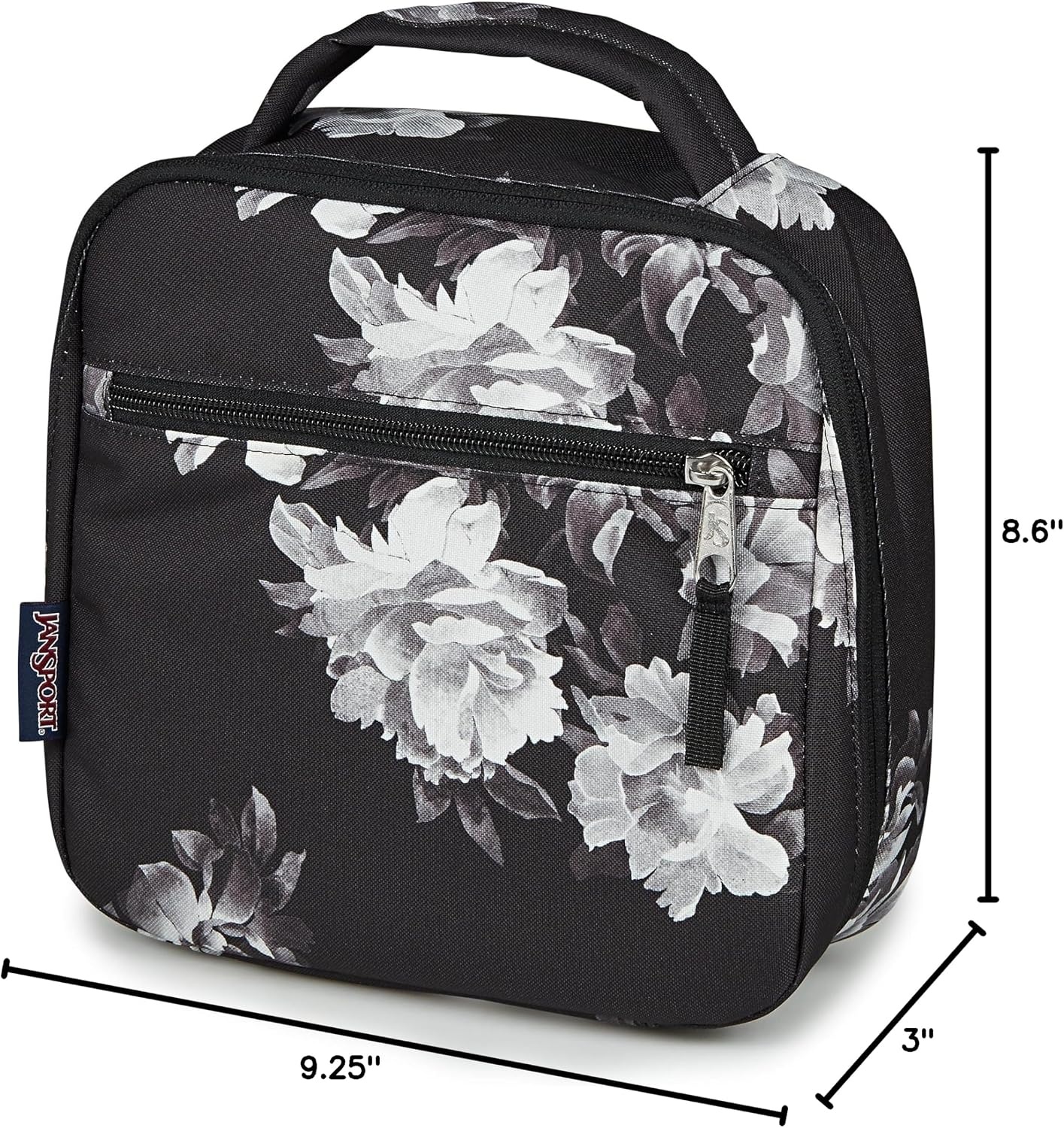 image:imageJanSport Lunch Break Insulated Cooler Bag Leakproof Picnic Tote Apple OrchardMagnolia Mirage