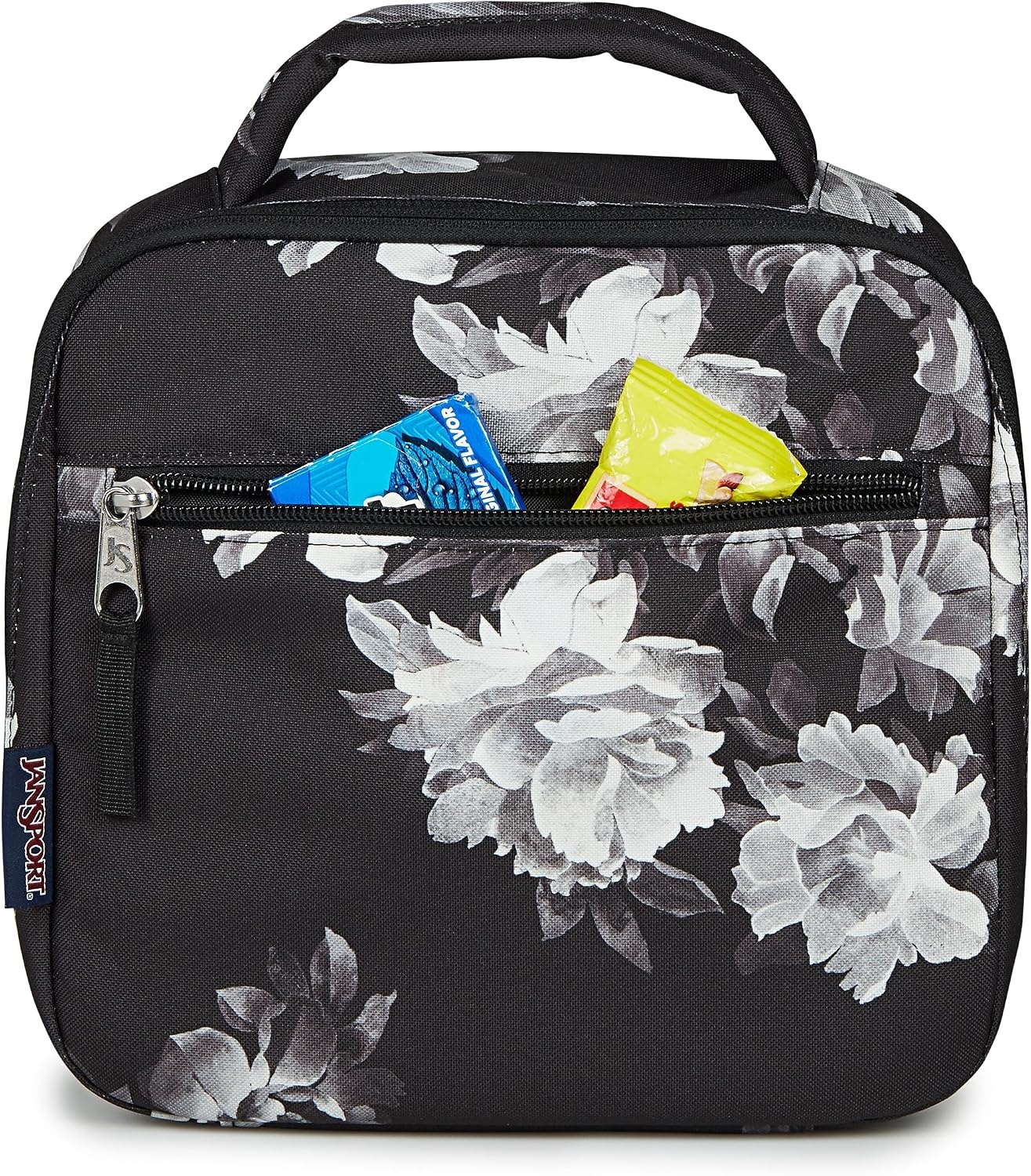image:imageJanSport Lunch Break Insulated Cooler Bag Leakproof Picnic Tote Apple OrchardMagnolia Mirage