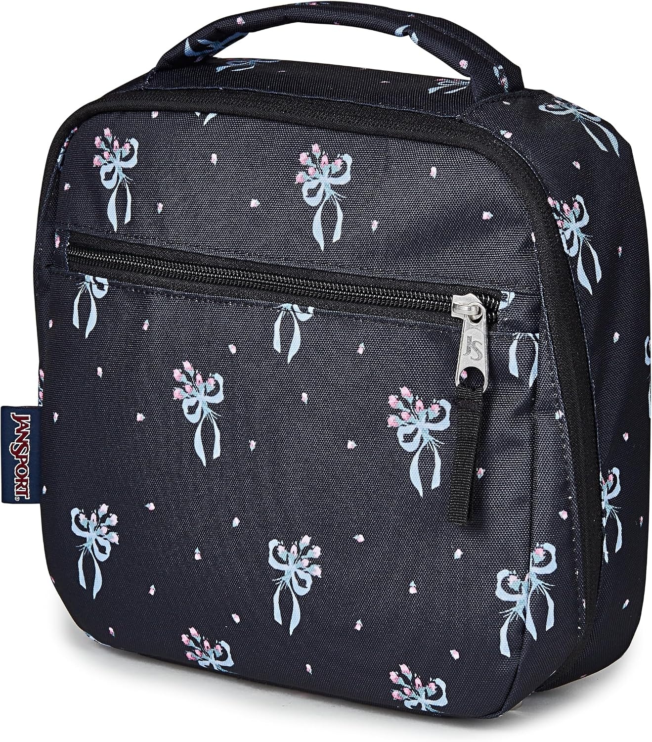 image:imageJanSport Lunch Break Insulated Cooler Bag Leakproof Picnic Tote Apple OrchardPastel Petals BlackBluePinkGreen