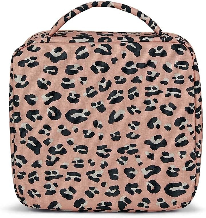 image:imageJanSport Lunch Break Insulated Cooler Bag Leakproof Picnic Tote Apple OrchardPink Party Cat