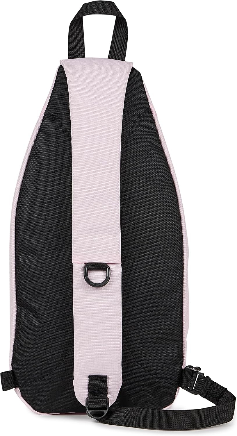 image:imageJanSport Move Sling Crossbody Bag Main Compartment Zippered Front Pockets Adjustable Shoulder Strap Fully Padded Back Panel Pink Ice