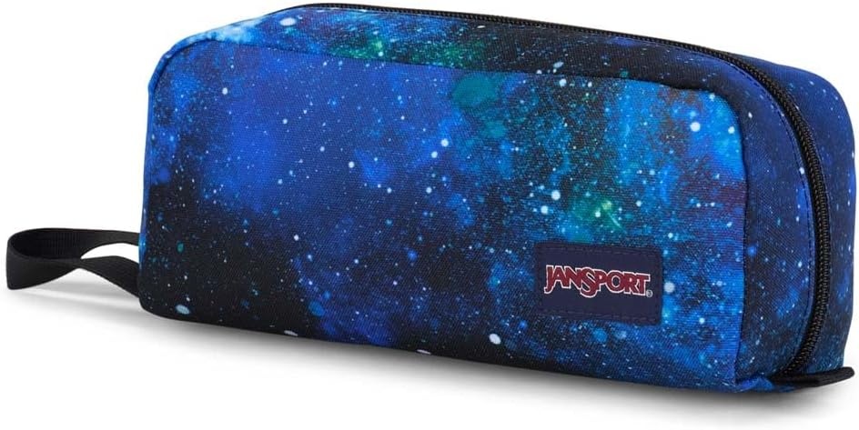 image:imageJanSport Perfect Pouch Accordion Opening Single Compartment with 3 Dividers Small Internal PocketCyberspace Galaxy