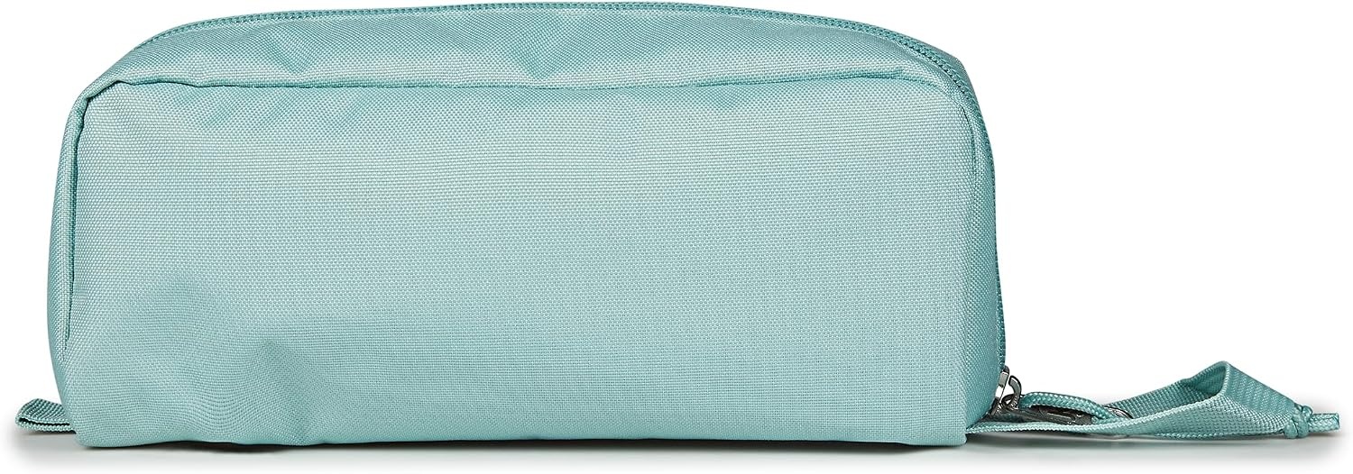 image:imageJanSport Perfect Pouch Accordion Opening Single Compartment with 3 Dividers Small Internal PocketFaded Sage