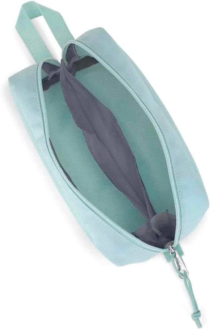 image:imageJanSport Perfect Pouch Accordion Opening Single Compartment with 3 Dividers Small Internal PocketFresh Mint