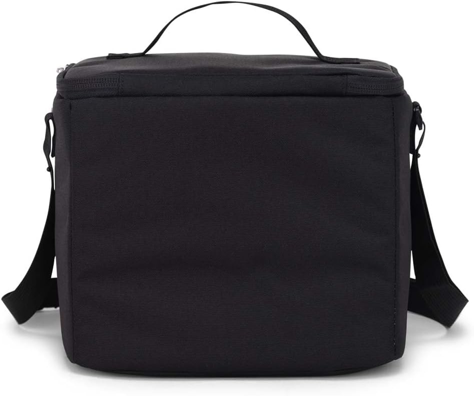 image:imageJanSport Super Snack Insulated Lunch Bag with BPAFree Liner Zipper Top Opening and Adjustable Shoulder Strap NavyBlack