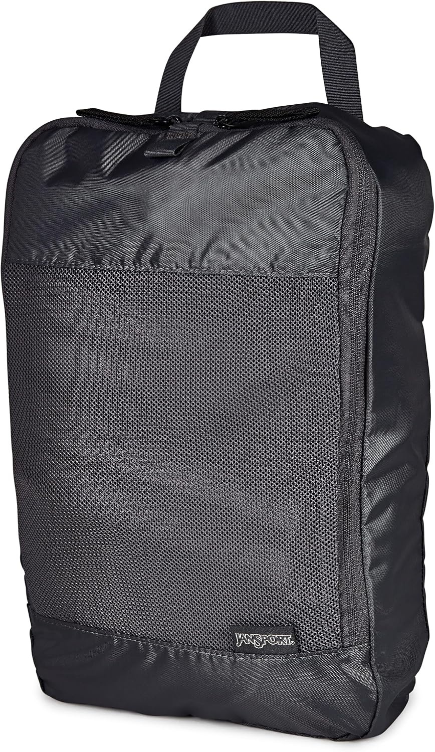 image:imageJansport Good Latitude 40L Convertible Duffel Backpack Water Resistant 16 Inch Laptop Sleeve Luggage Trolley Weekender Travel Bag Smokey GritSmokey Grit