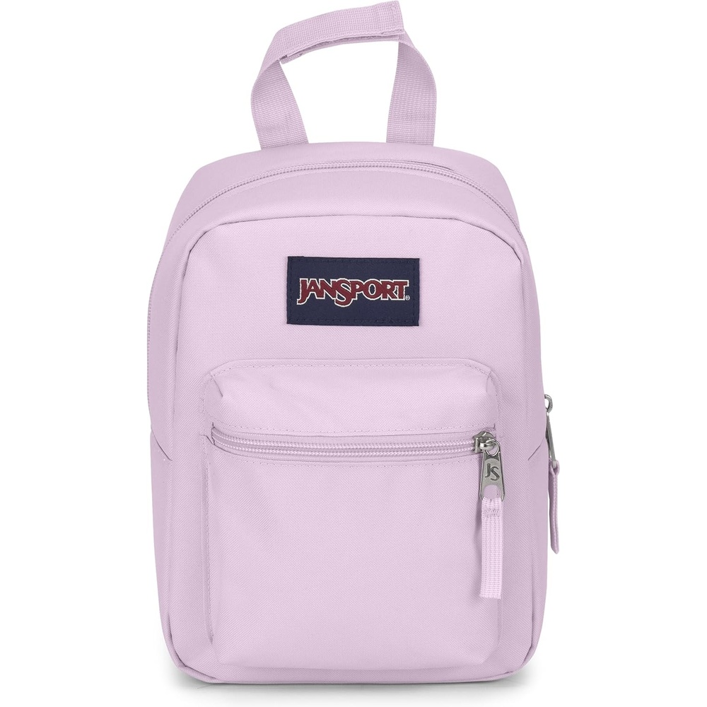 image:imageJanSport Big Break Insulated Lunch Bag Small SoftSided Cooler Ideal for Class Work or Meal Prep Emerald PoolPink Ice