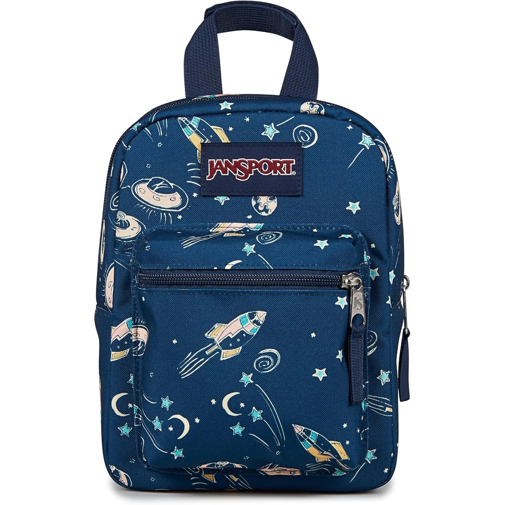 image:imageJanSport Big Break Insulated Lunch Bag Small SoftSided Cooler Ideal for Class Work or Meal Prep Pastel LilacVortex Voyage