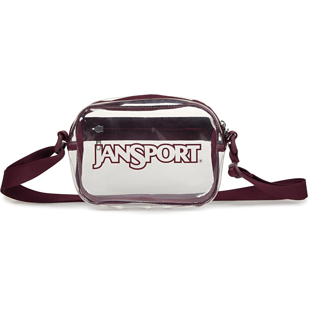 image:imageJanSport Clear Crossbody Cherry Lacquer