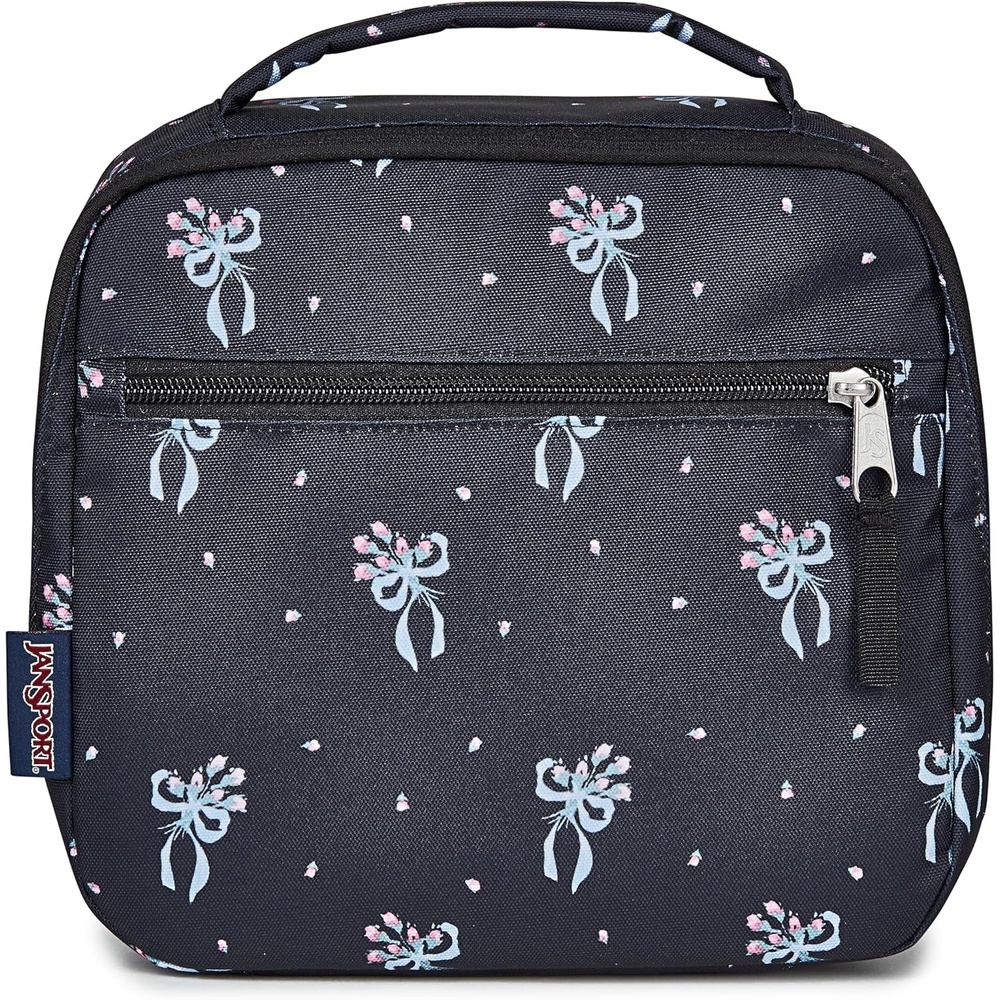 image:imageJanSport Lunch Break Insulated Cooler Bag Leakproof Picnic Tote Apple OrchardPastel Petals BlackBluePinkGreen