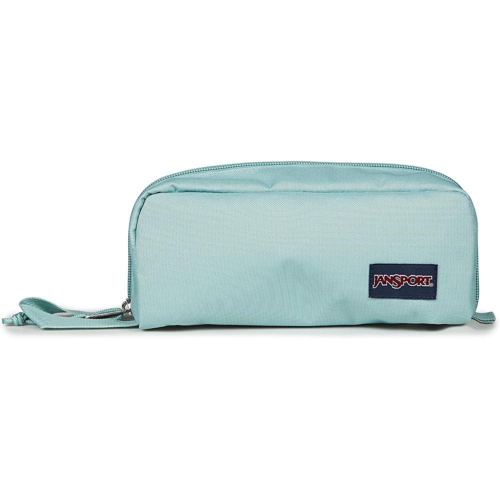 image:imageJanSport Perfect Pouch Accordion Opening Single Compartment with 3 Dividers Small Internal PocketFaded Sage
