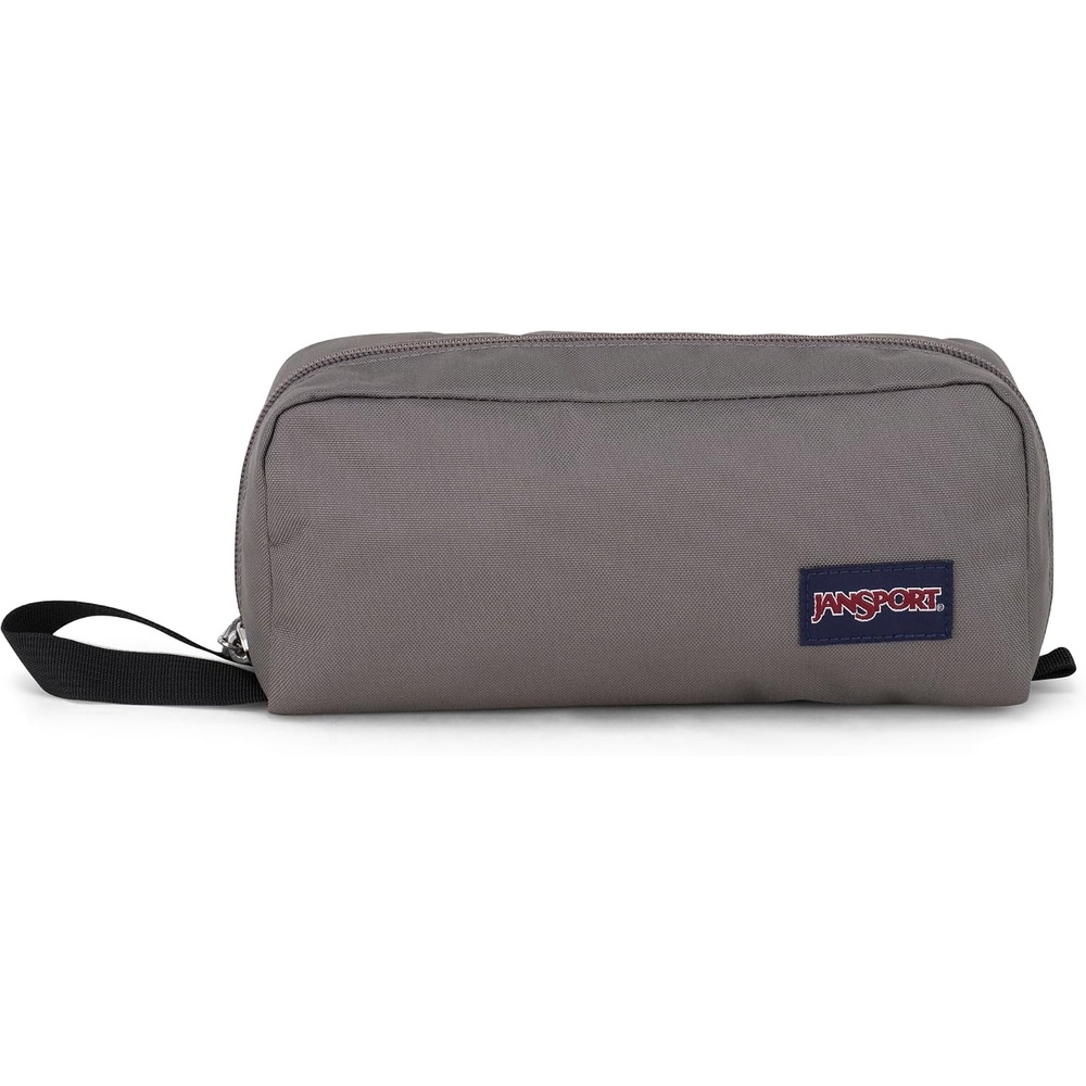 image:imageJanSport Perfect Pouch Accordion Opening Single Compartment with 3 Dividers Small Internal PocketGraphite Grey