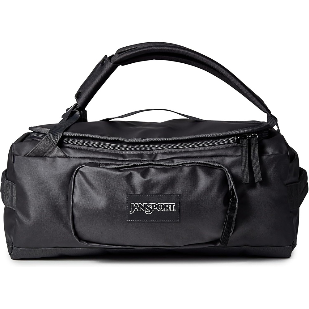 image:imageJansport Good Latitude 40L Convertible Duffel Backpack Water Resistant 16 Inch Laptop Sleeve Luggage Trolley Weekender Travel Bag Smokey GritSmokey Grit