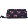Happy Hearts Black