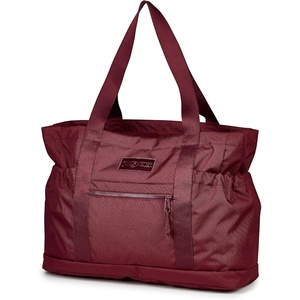 JanSport Everyday Large Tote – Spacious Tote Bag with Padded 15-Inch Laptop Sleeve, Zippered Compartments(Cherry Lacquer)