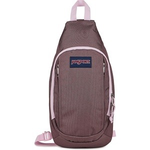 JanSport Move Sling(Color Blocked Mahogany Haze/Pink Ice/)