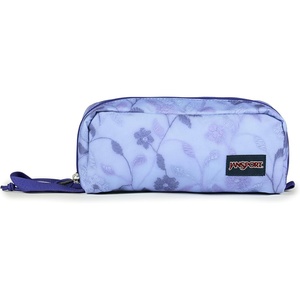 JanSport Perfect Pouch – Accordion Opening, Single Compartment with 3 Dividers, Small Internal Pocket(Lines & Vines)