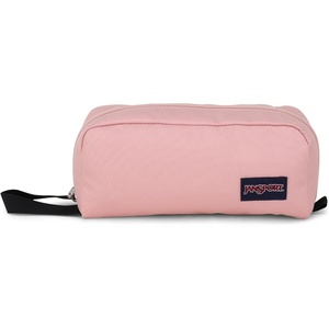 JanSport Perfect Pouch – Accordion Opening, Single Compartment with 3 Dividers, Small Internal Pocket(Misty Rose)