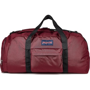 JanSport Weekender Mini Duffel – Travel or Gym Bag(Cherry Lacquer)