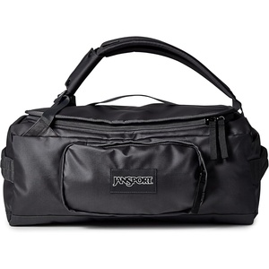 Jansport Good Latitude 40L Convertible Duffel Backpack – Water Resistant, 16 Inch Laptop Sleeve, Luggage Trolley – Weekender Travel Bag, Smokey Grit(Smokey Grit)
