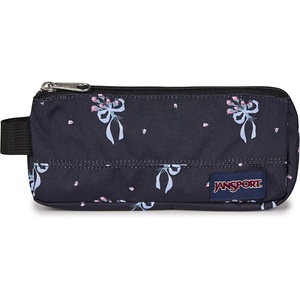 Jansport JS00T49C69G Large Accessory Pouch, Battery Cord Storage, Blackberry Mousse(Pastel Petals Black/Blue/Pink/Green)