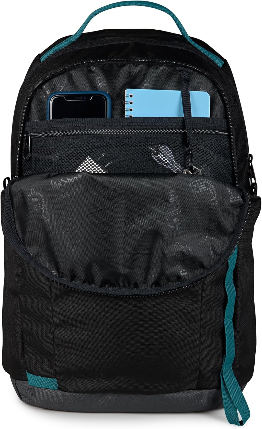 image:imageJanSport All Around Pack 26L Emerald PoolSmokey Grit