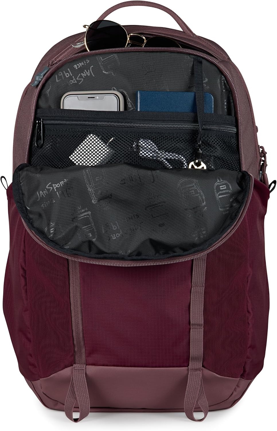 image:imageJanSport All Around Pack 28L BlackCherry Lacquer