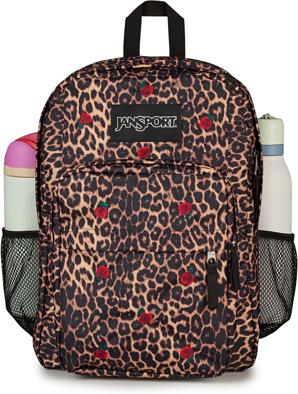 image:imageJanSport Big Plans Fx Embroidered BowsLeopard Rose BrownBlackRedGreen