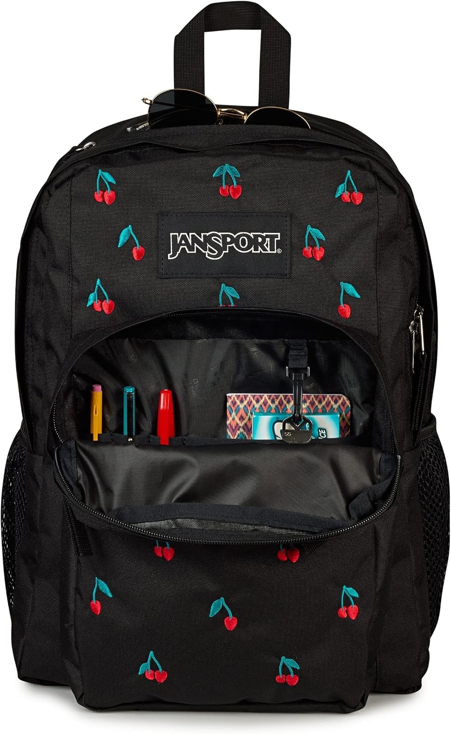image:imageJanSport Big Plans Fx Embroidered BowsSurreal Sensations Black