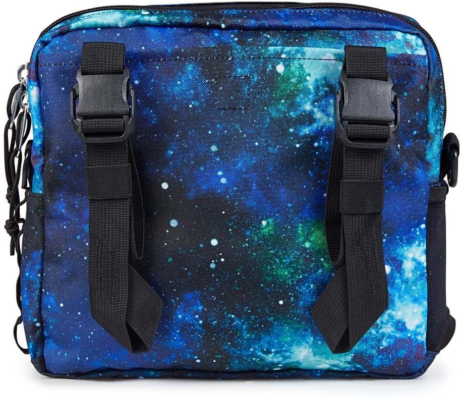 image:imageJanSport Central Adaptive Accessory Bag Wheelchair amp Walker Compatible Versatile Carry Options TuckAway Adjustable Loops SaniStash Pocket for Easy Access BlackCyberspace Galaxy