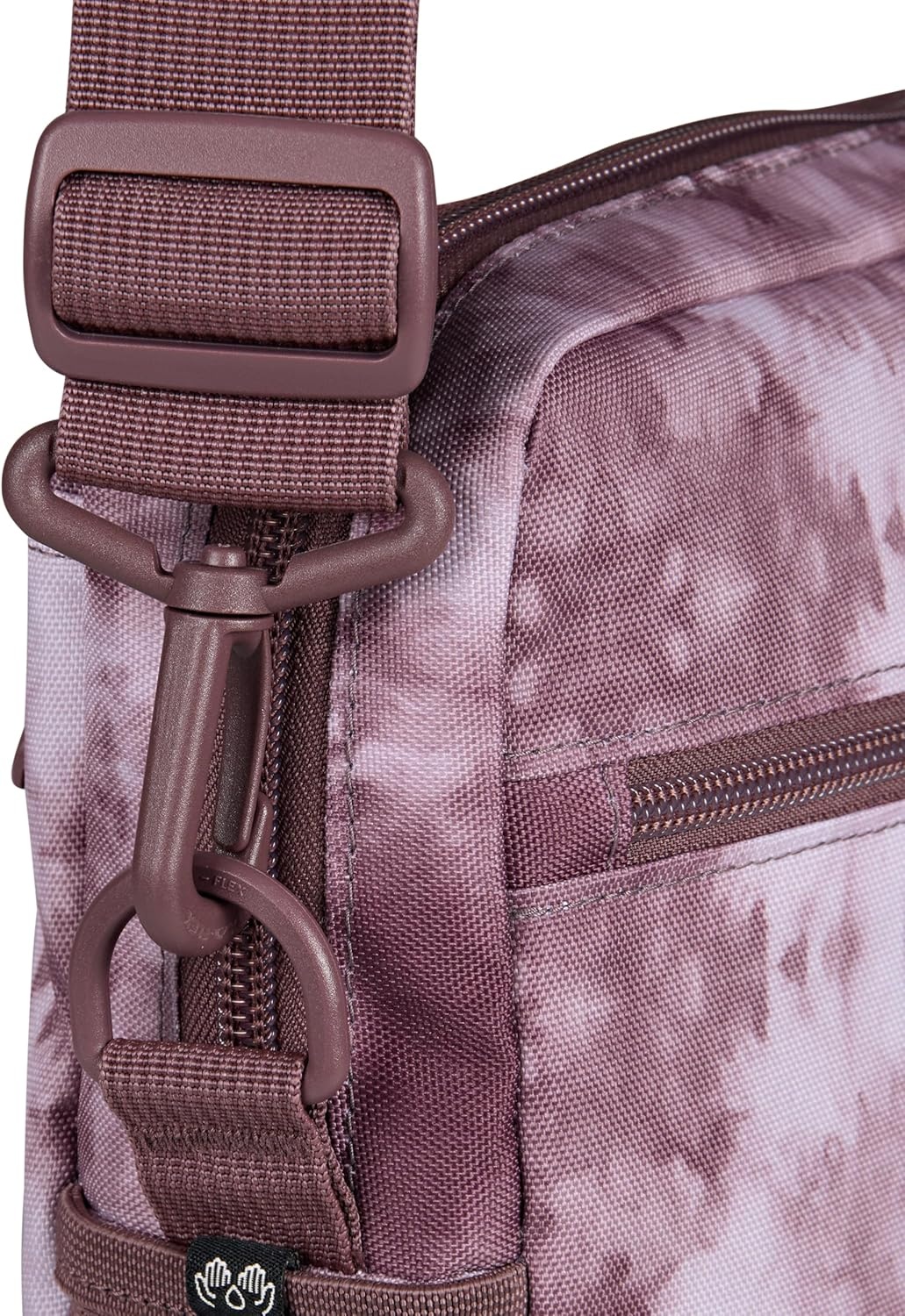 image:imageJanSport Central Adaptive Accessory Bag Wheelchair amp Walker Compatible Versatile Carry Options TuckAway Adjustable Loops SaniStash Pocket for Easy Access BlackIce Dye Mahogany HazeWhite