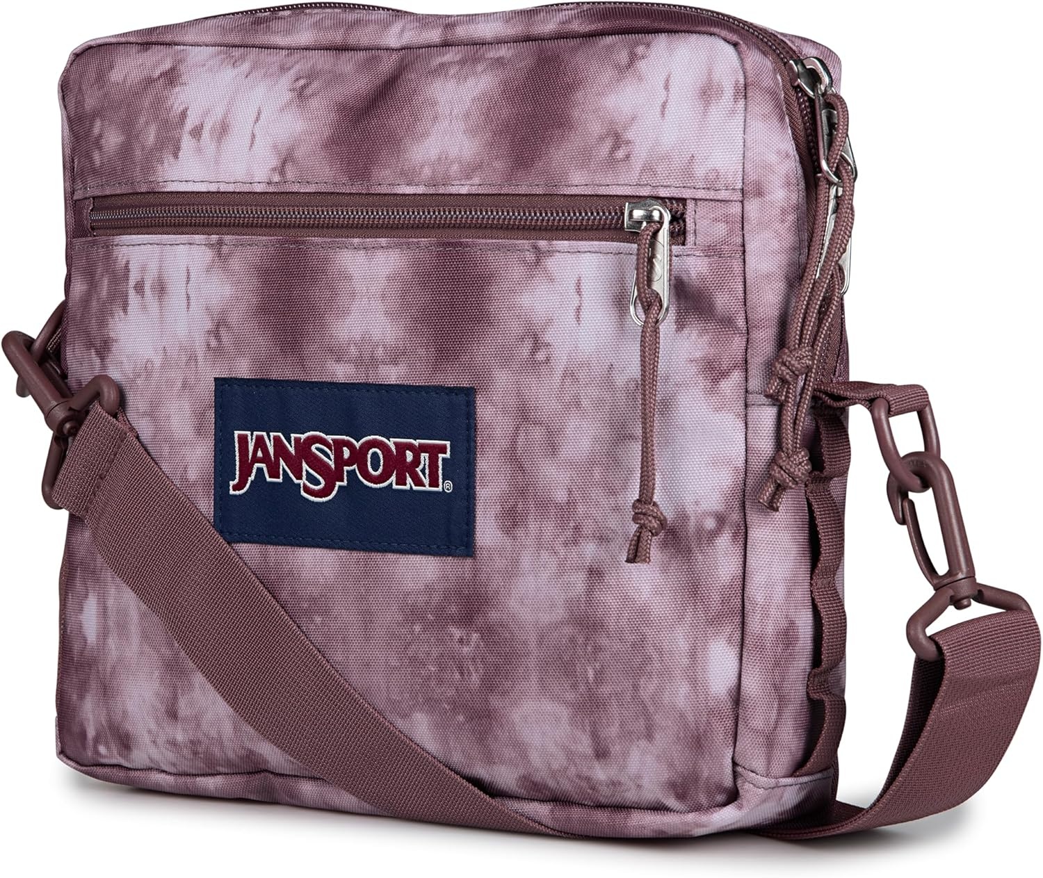 image:imageJanSport Central Adaptive Accessory Bag Wheelchair amp Walker Compatible Versatile Carry Options TuckAway Adjustable Loops SaniStash Pocket for Easy Access BlackIce Dye Mahogany HazeWhite