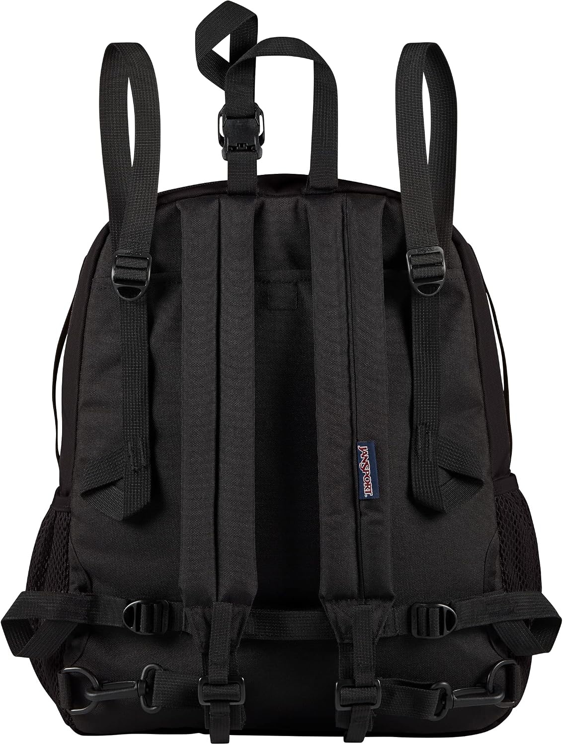 image:imageJanSport Central Adaptive Backpack Wheelchair amp Walker Compatible TuckAway Shoulder Straps Adjustable Backrest Loops amp Anchor Straps Iconic Design BlackBlack